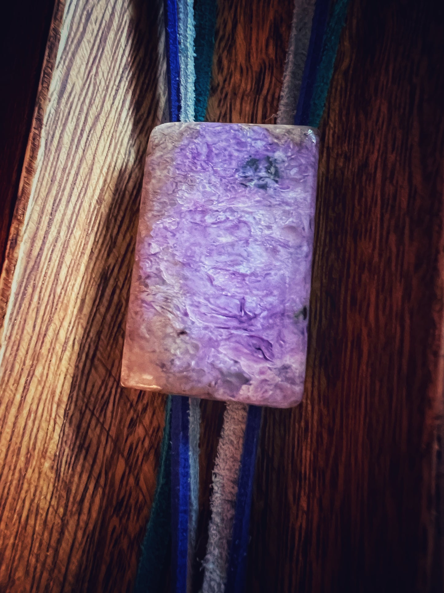 Charoite Stone Bolo