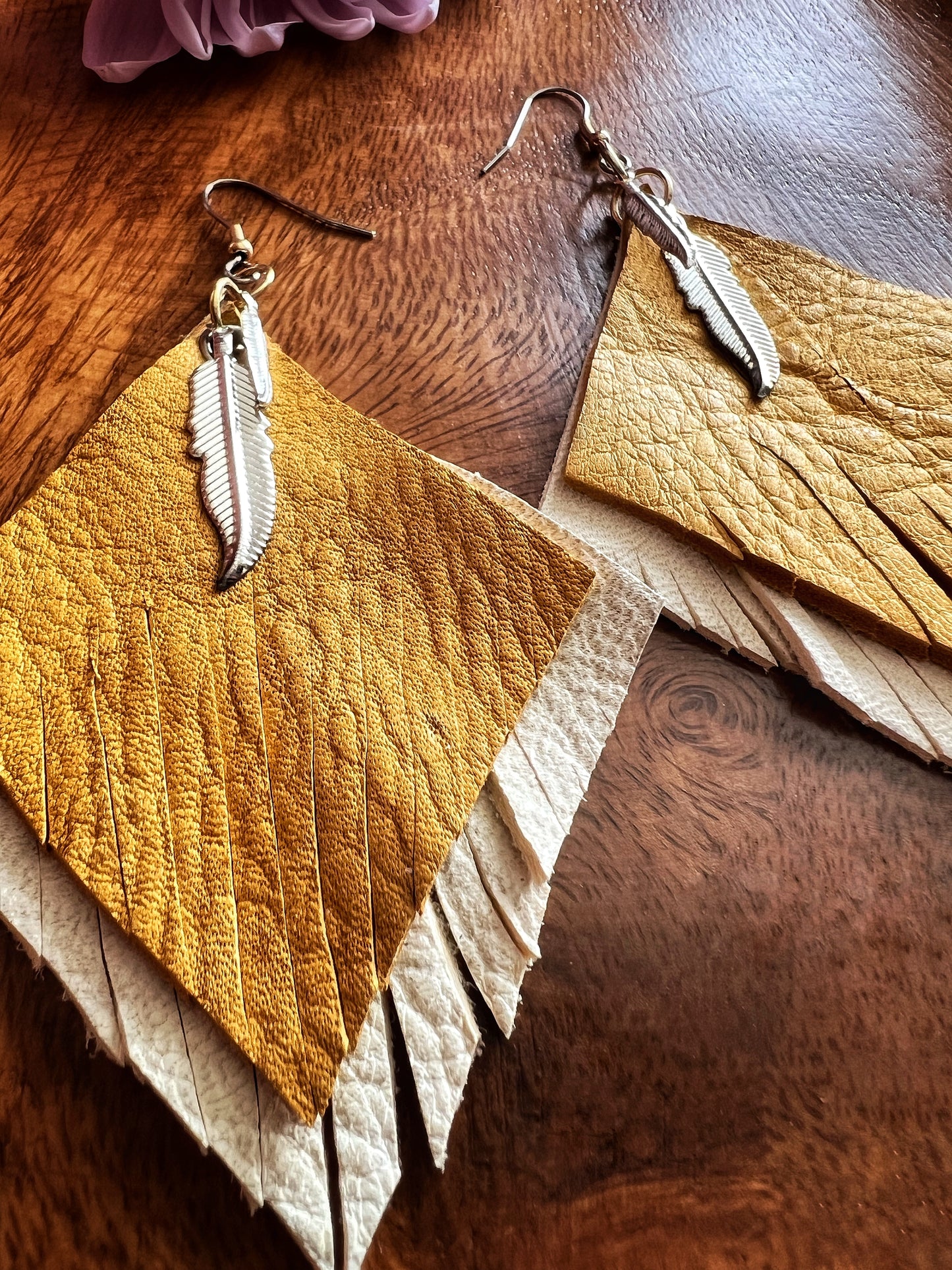 Feathers & Fringe Earrings