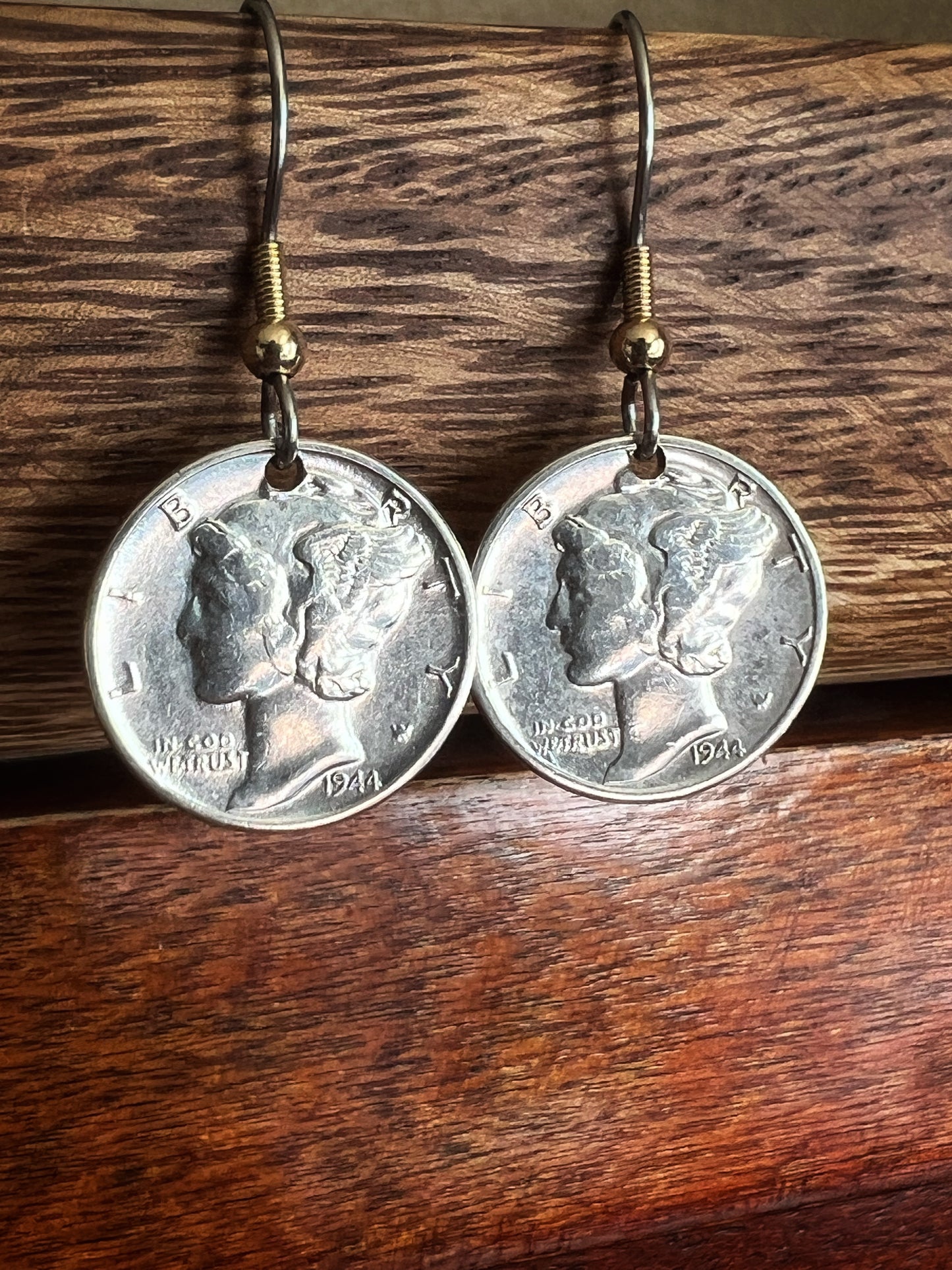 Mercury Dime Earrings