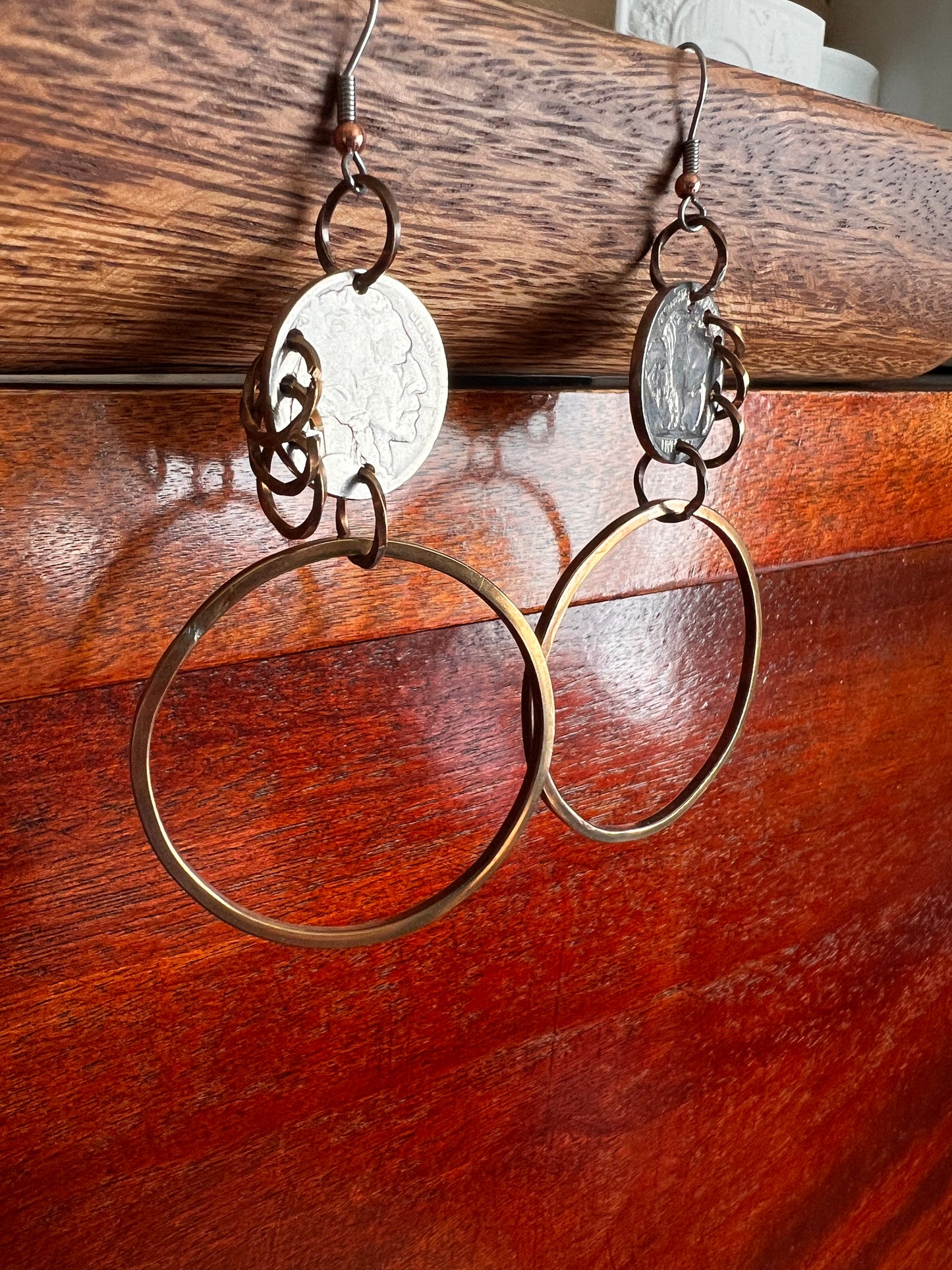 Buffalo Nickle Hoops