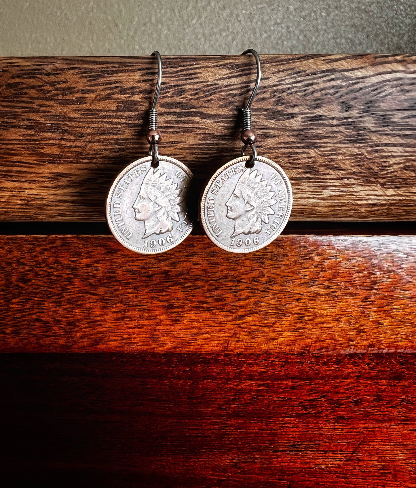 Indian Head Penny Earrings