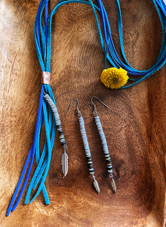 Feather Lasso Necklace